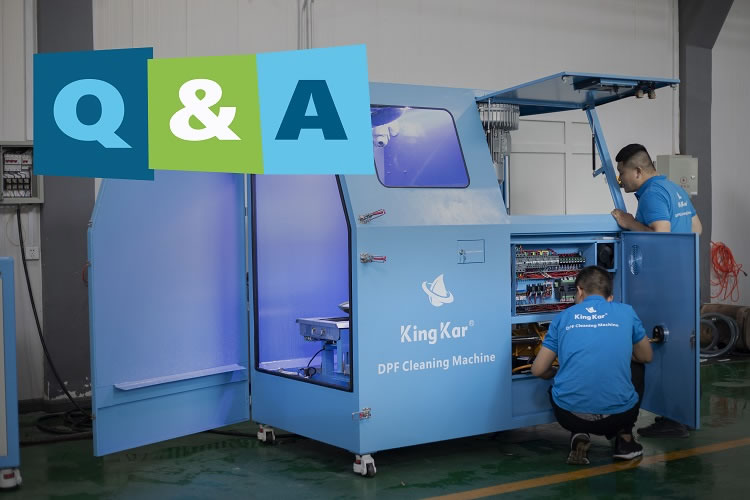 Preguntas y respuestas sobre la máquina de limpieza KingKar DPF - KingKar