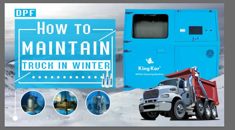 ¿Cómo mantener el camión en invierno? - KingKar