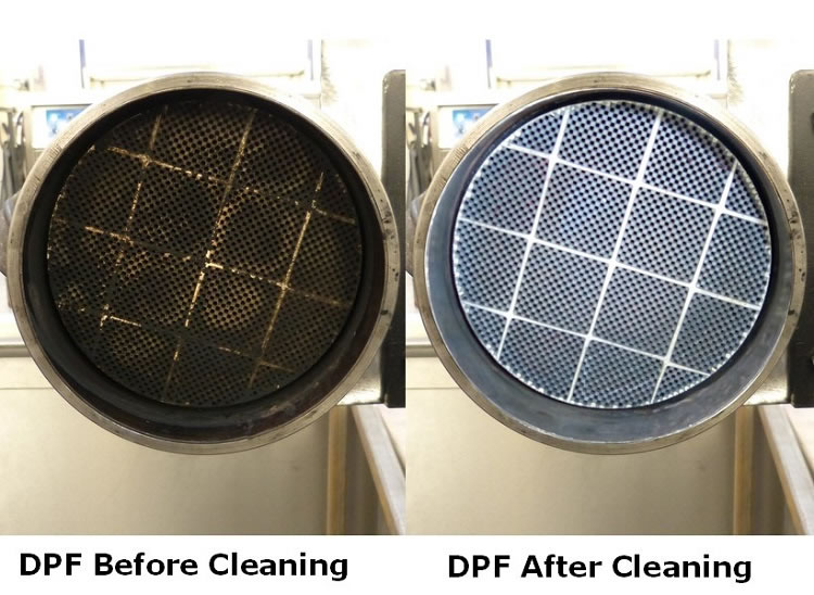 DPF6.0 cleaning process and structure
